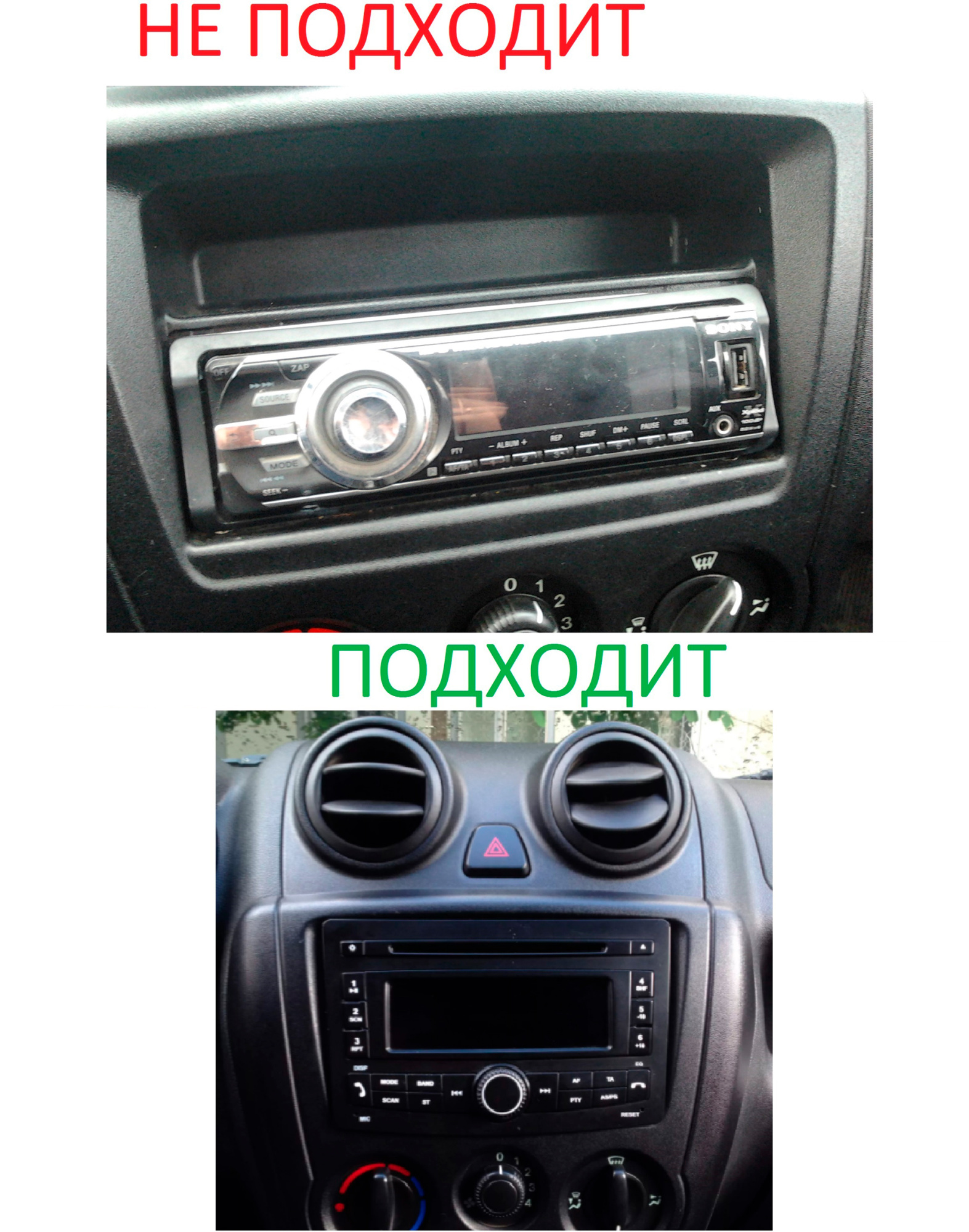 Штатная магнитола 9 дюймов для Lada Granta 2013-2017, Kalina с 2013 LeTrun  3139-5433 JAC