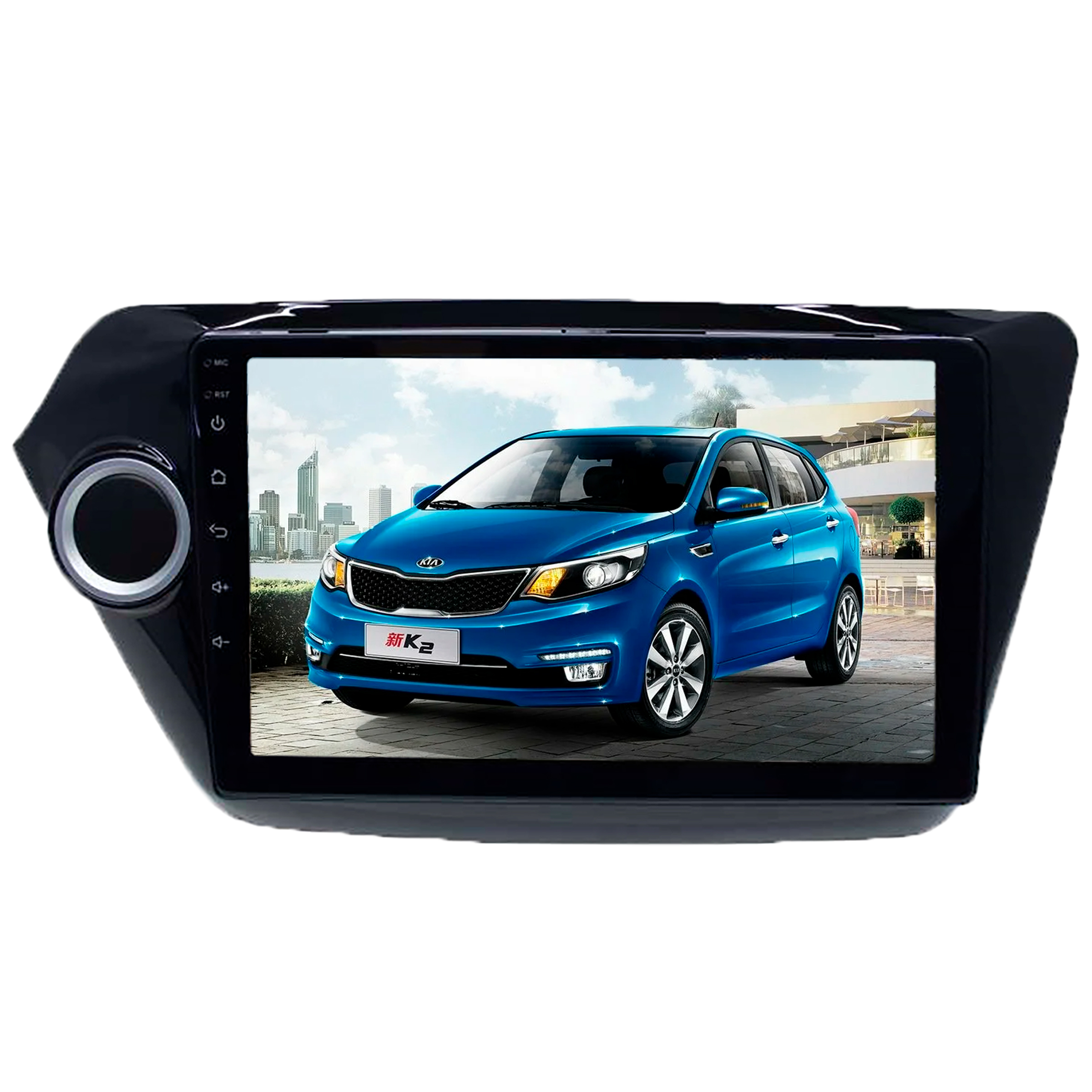 Штатная магнитола 9 дюймов для Kia Rio, K2 2011-2017 LeTrun 1828-5560 XY  Android 9.